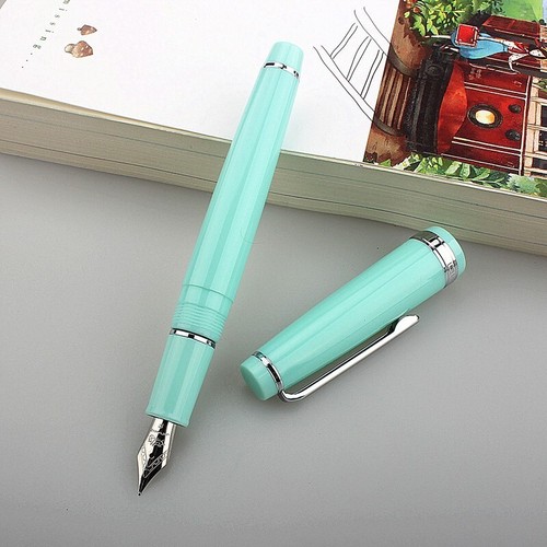 Stylo plume bleu - bleu, en