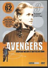 Chapeau melon bottes de cuir  Avengers  Année 62 saison 2 Vol 3 DVD  Comme neuf