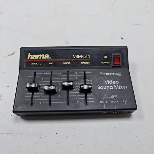 Hama vsm 514 - mélangeur, son