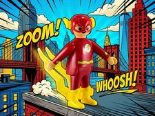 FLASH PLAYMOBIL DC COMICS
