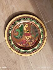 Plaque émaillée Emaux d'Art sur cuivre / canada