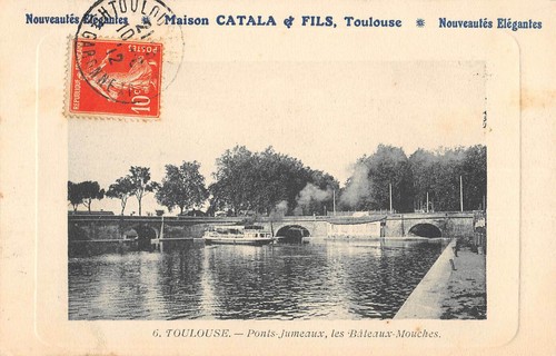 Cpa toulouse ponts jumeaux - ponts,