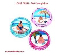 Série de 3 Capsules de champagne - LOUIS DEHU - 240 Exemplaires