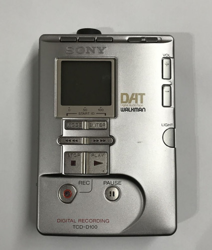 Sony tcd d100 - sony, portable