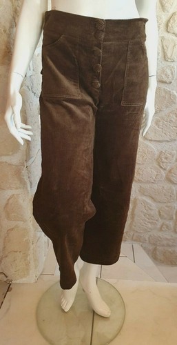 Pantalon velours marron - , neuf