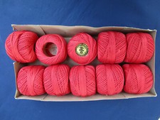 10 pelotes 50 g coton perlé