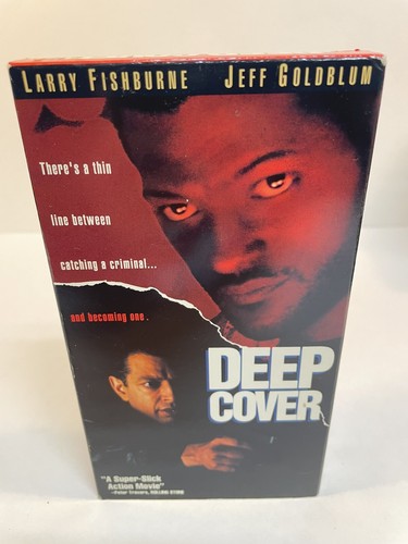 Deep cover vhs vcr - deep,