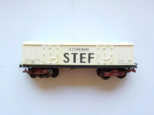 Wagon Jouef Marchandises Frigorifique STEF Isotherme Blanc/Noir Référence 656