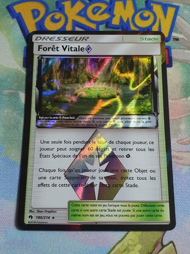 Carte pokemon foret vitale - carte,