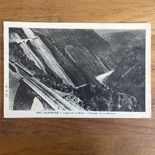 Postcard cpa ligne de - de, la
