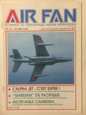 AIR FAN 76 : RAF CANBERRA F-4