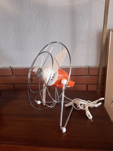 Ventilateur vintage blanc et - ventilateur,