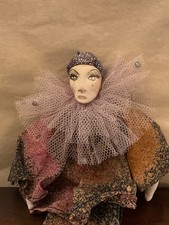 Vintage pierrot venetian clown - vintage,