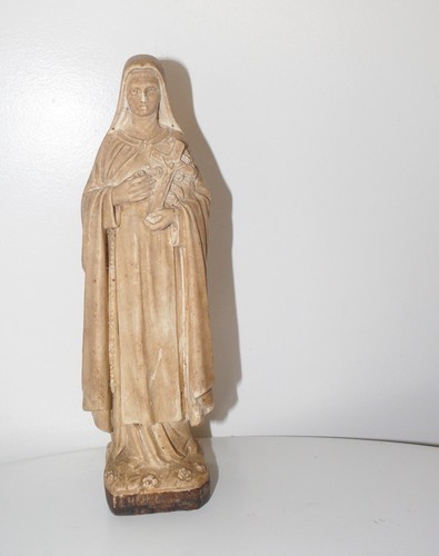Statuette religieuse ancienne - religieuse,