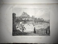 48 ALSACE RHIN Lithographie