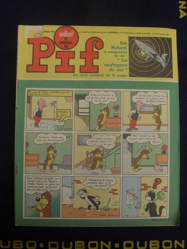 Journal pif vaillant bd - de,