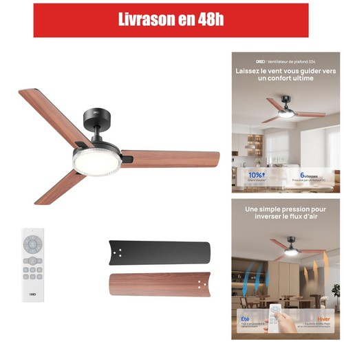 Dreo ventilateur plafond - ventilateur,