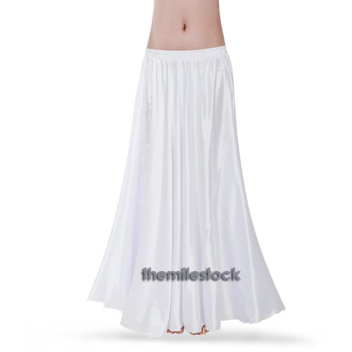 Jupe longue satin - jupe,