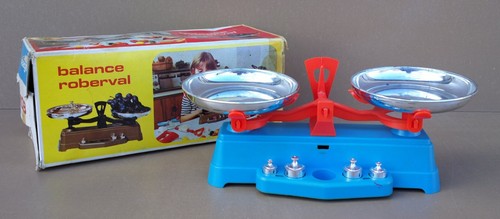 Jouet balance roberval poids - balance,