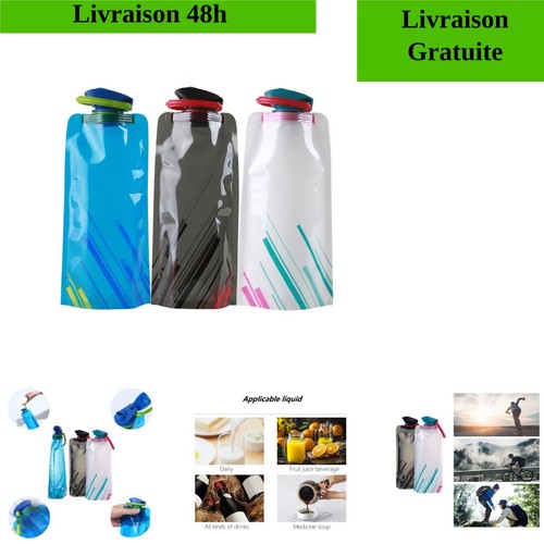 Voarge bouteille pliable 700 - bouteille,