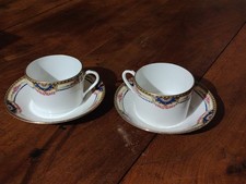 2 TASSES A THÉ ANCIENNE