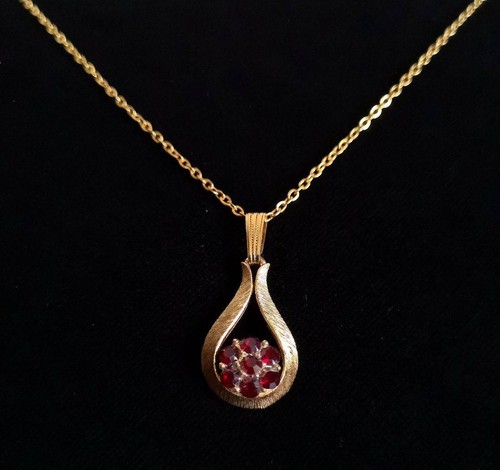 Collier vintage trifari goutte - collier,