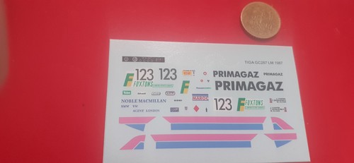 Décalcomanie pour tiga gc287 - décalcomanie,