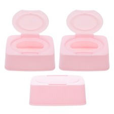  Boîte de rangement pour lingettes bébé rechargeables (3 pièces) - Boîte en