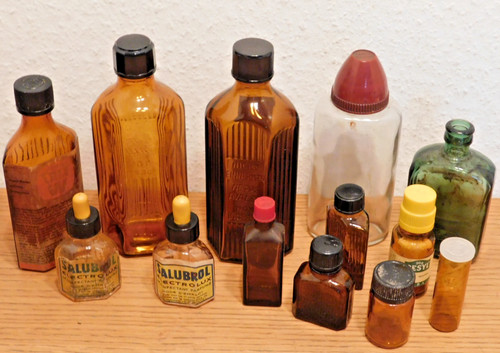 Lot ancien vintage flacon - ancien,