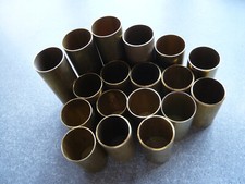 Lot de 18 tubes laiton - Ø 37 mm X 1 mm X long. de 54 à 101 mm - Mat 1ère