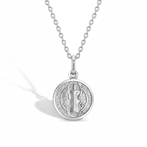 Médaille benoît 13mm - de,
