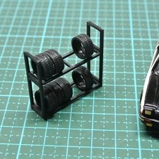 présentoir de pneus durama