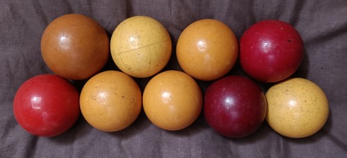 Lot anciennes boules de - boules,