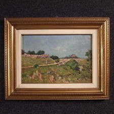 Tableau italien peinture - , huile