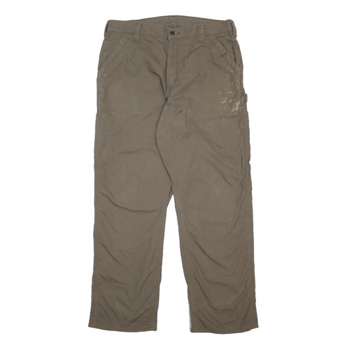 Carhartt pantalon tissu marron - pantalon,