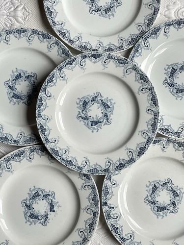 Assiettes dessert terre - 6,