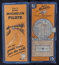 Carte MICHELIN 61 PARIS