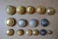 Lot de boutons militaire de la légion étrangère anciens période XX° siècle