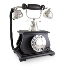 Vintage Rotatif Cadran en Bois