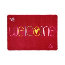 Paillasson Welcome - Rouge -