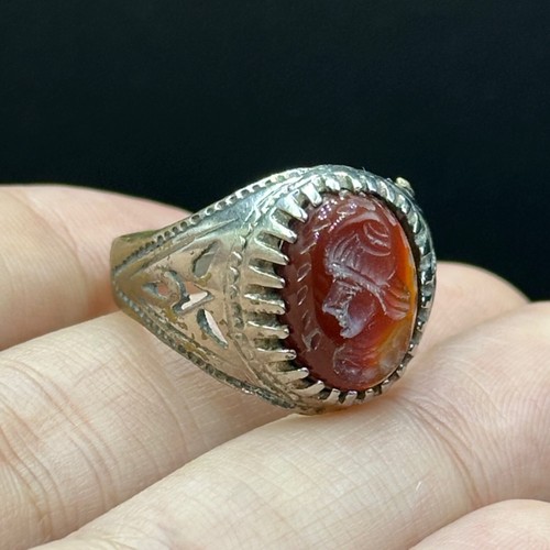 Ancienne bague romaine - , en