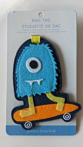 Bag tag pottery - bag,