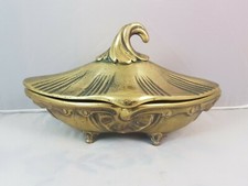 Marquise de Sévigné Bonbonnière Bronze Art-Déco 1,737 kg Anges