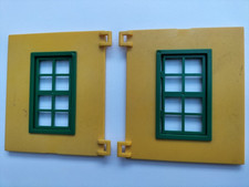 2 portes arrière jaune saloon