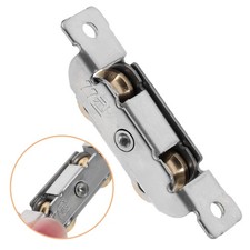  Rouleau de porte de placard, 2 pièces, rouleau de porte de Patio, poulie à 2