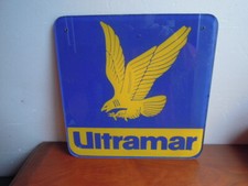 Plaque Publicitaire ULTRAMAR  altuglas Vintage