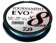 Daiwa Tournament X8 Braid EVO+