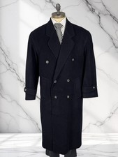 Manteau Bleu Foncé Double
