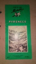 Ancien Guide vert michelin PYRENNEES 1966