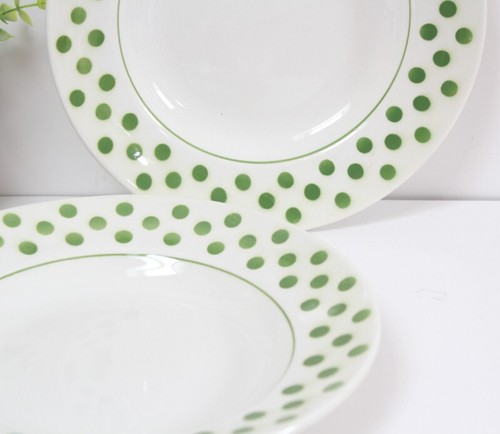 Assiettes creuses pois - 2,
